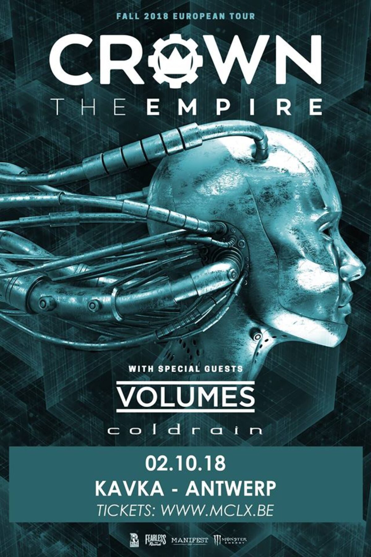Crown The Empire x Volumes x Coldrain