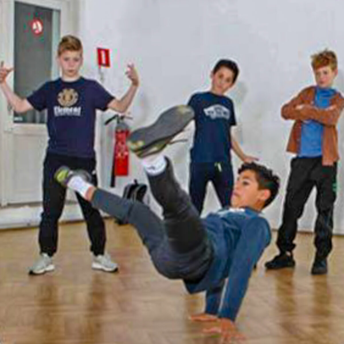 Breakdancen met Jespo