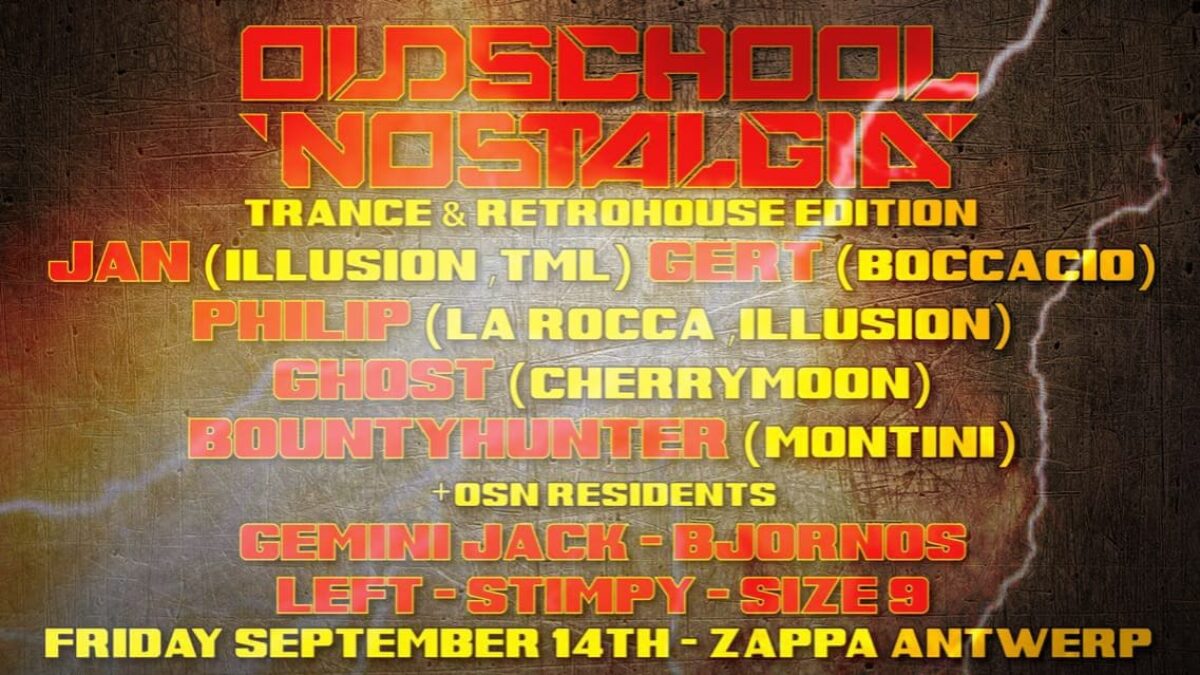 OSN Events : Trance & Retrohouse Vinyl Edition