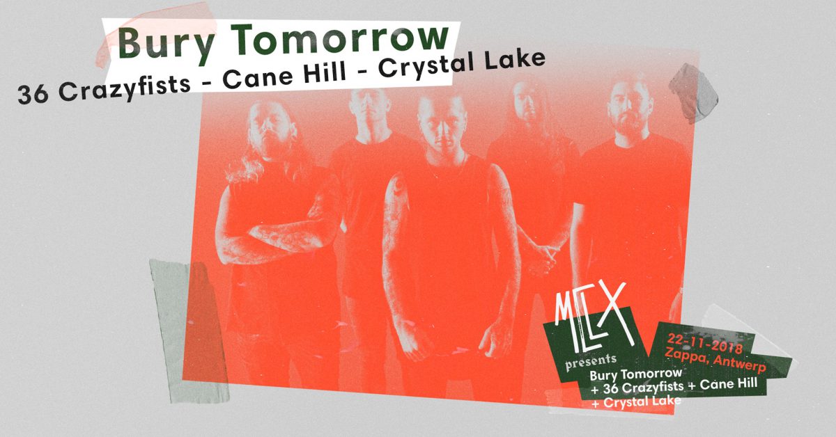 Bury Tomorrow x 36crazyfists x Cane Hill x Crystal Lake