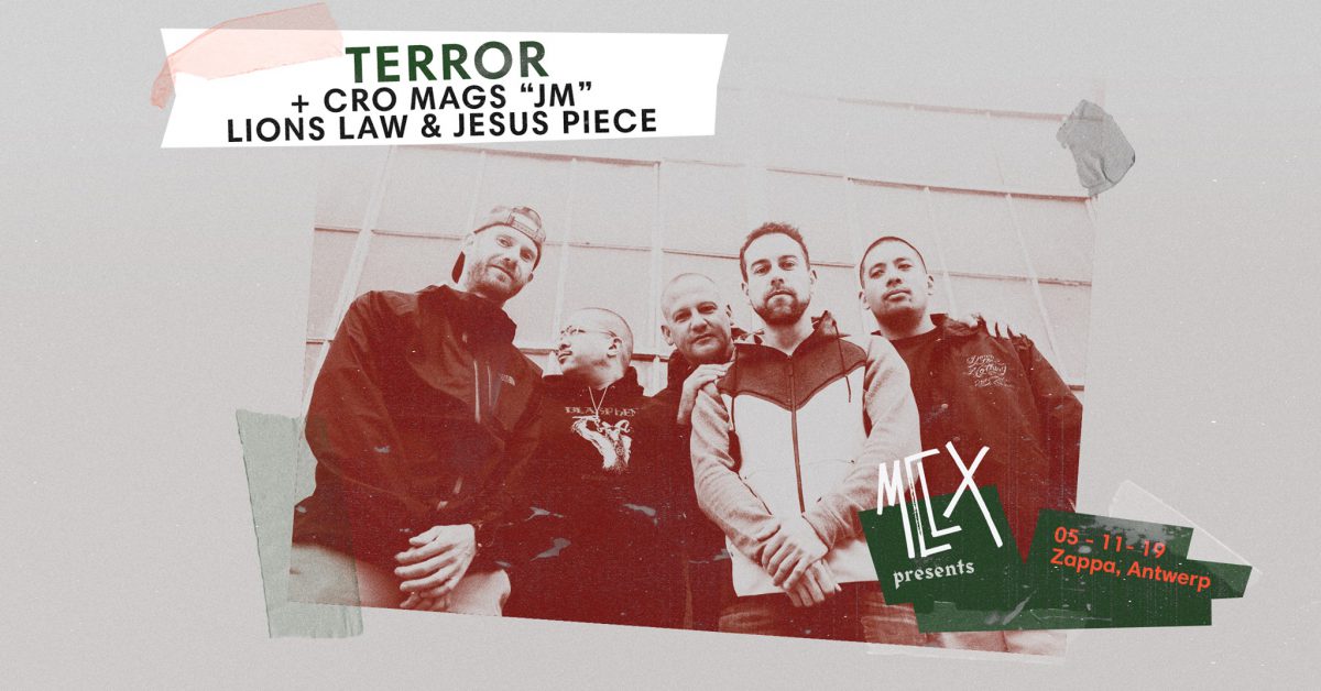Terror x Cro-Mags “jm” x Lions Law x Jesus Piece