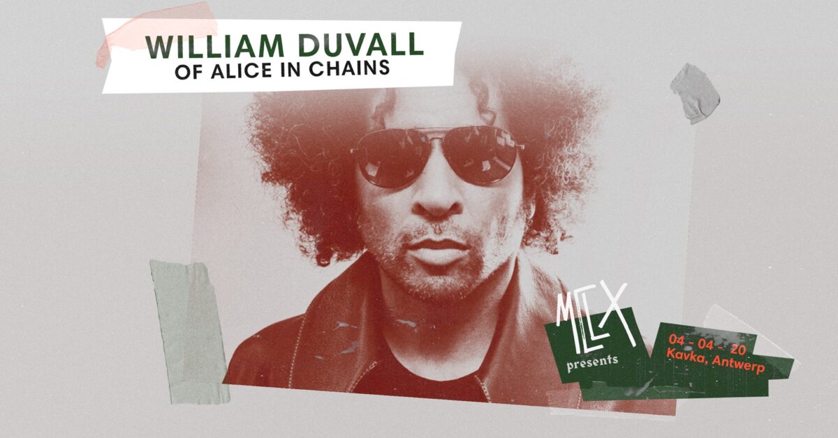 UITGESTELD: William Duvall (of Alice in Chains)