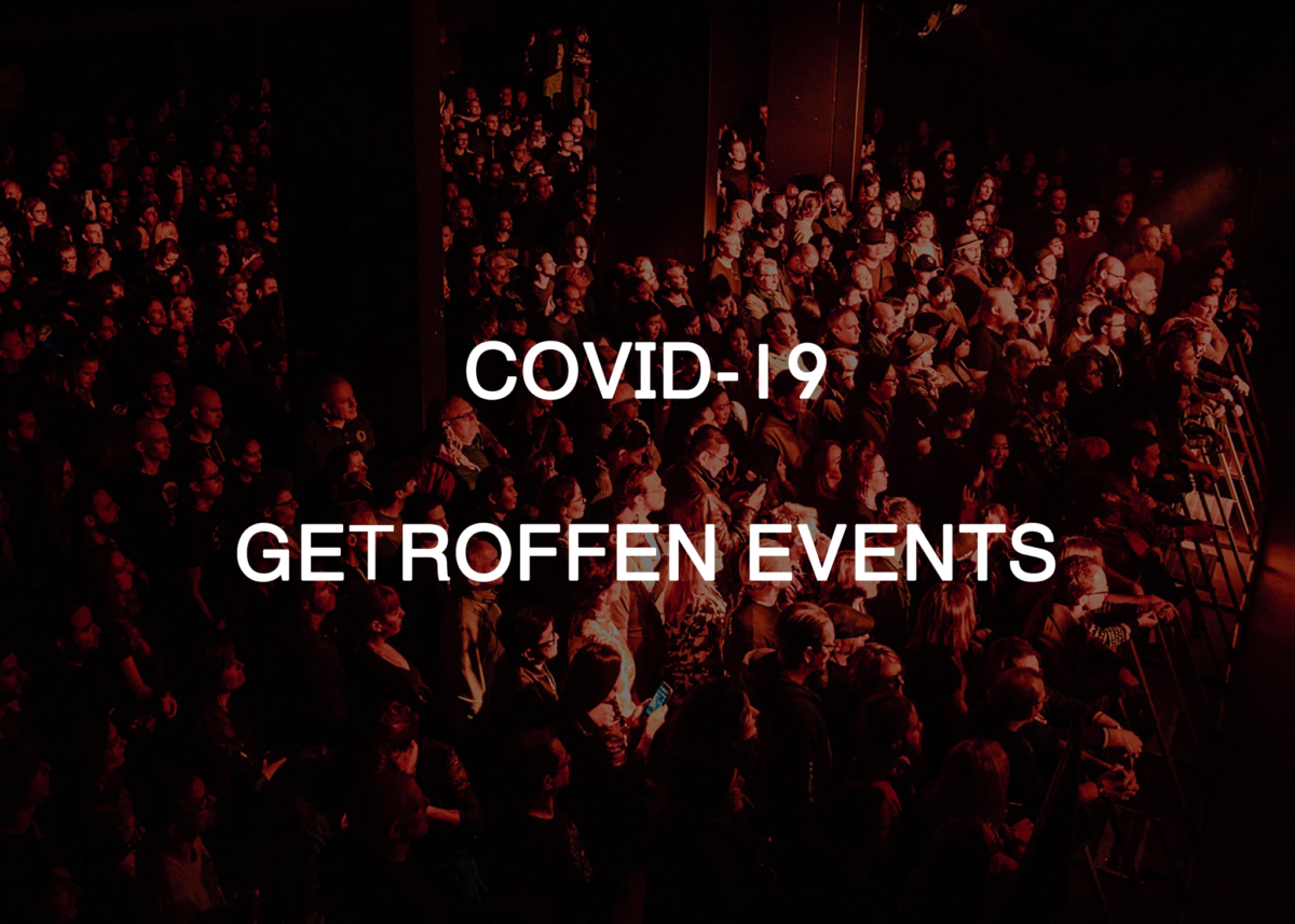 Corona: getroffen events