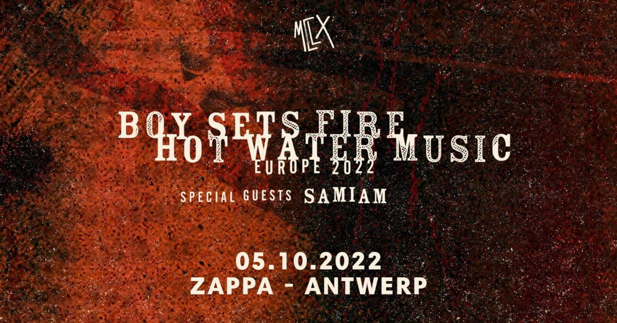 Boysetsfire + Hot Water Music + Samiam