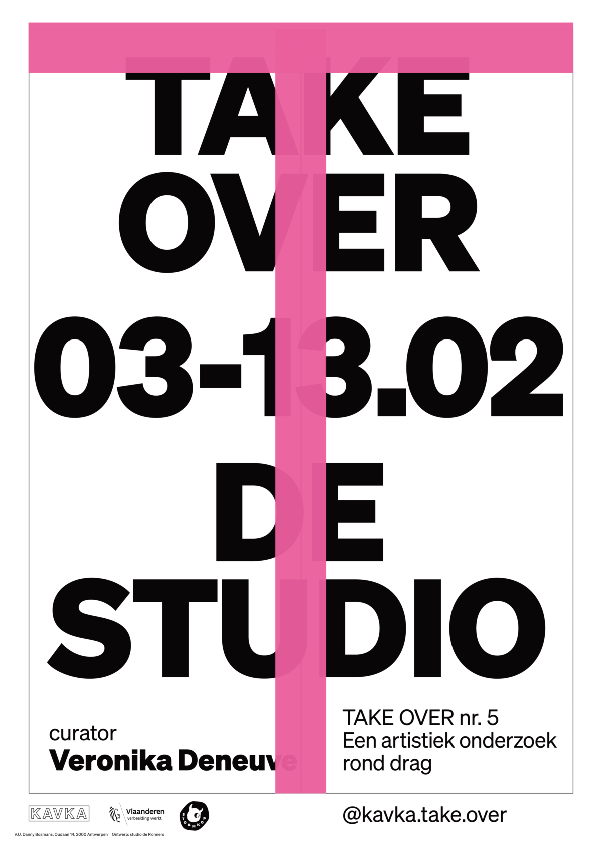 Take Over 5 – Drag in De Studio