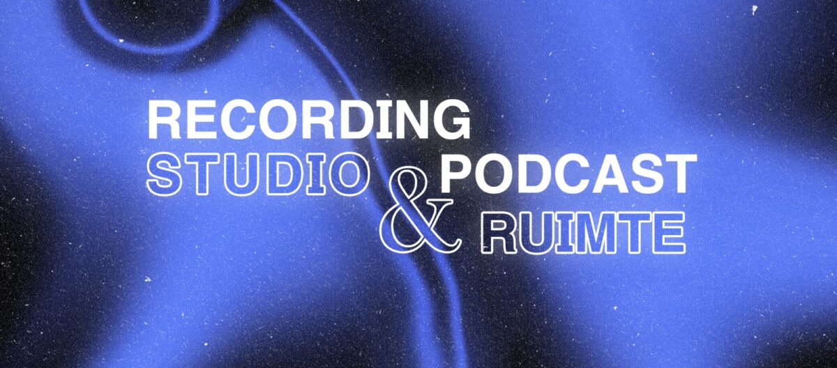 Opening Recording Studio & Podcast Ruimte