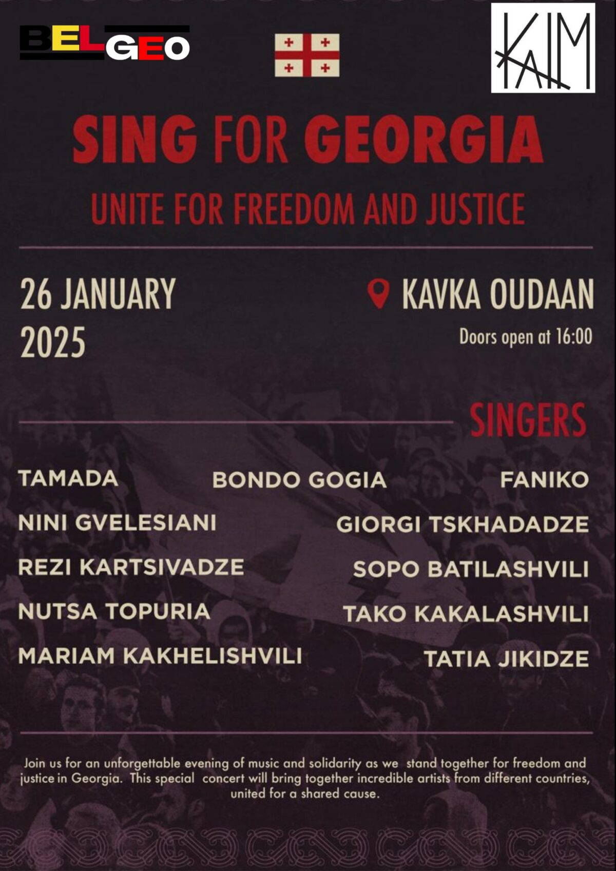 Sing for Georgia: Unite for Freedom and Justice