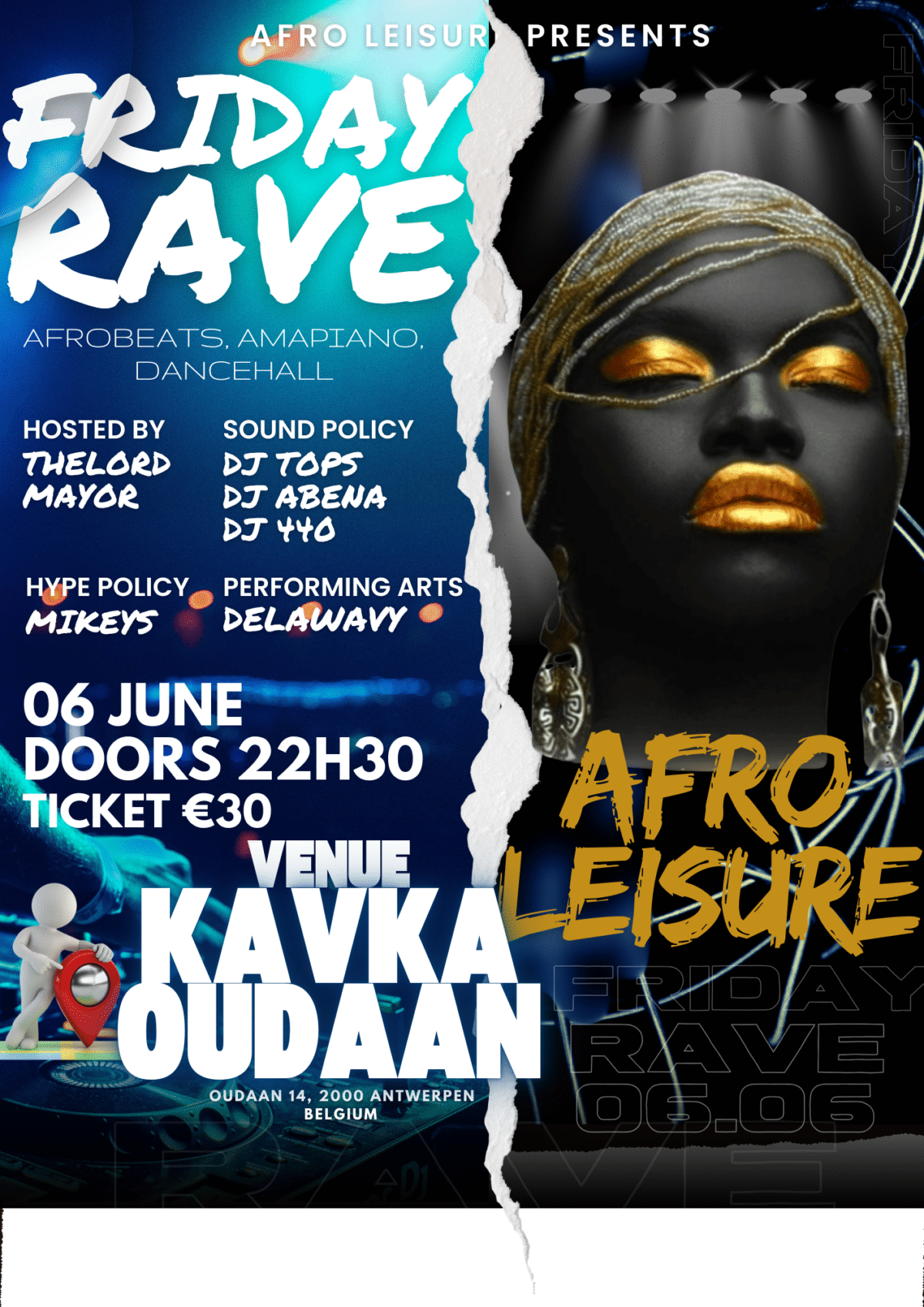 Afro Leisure Friday Rave