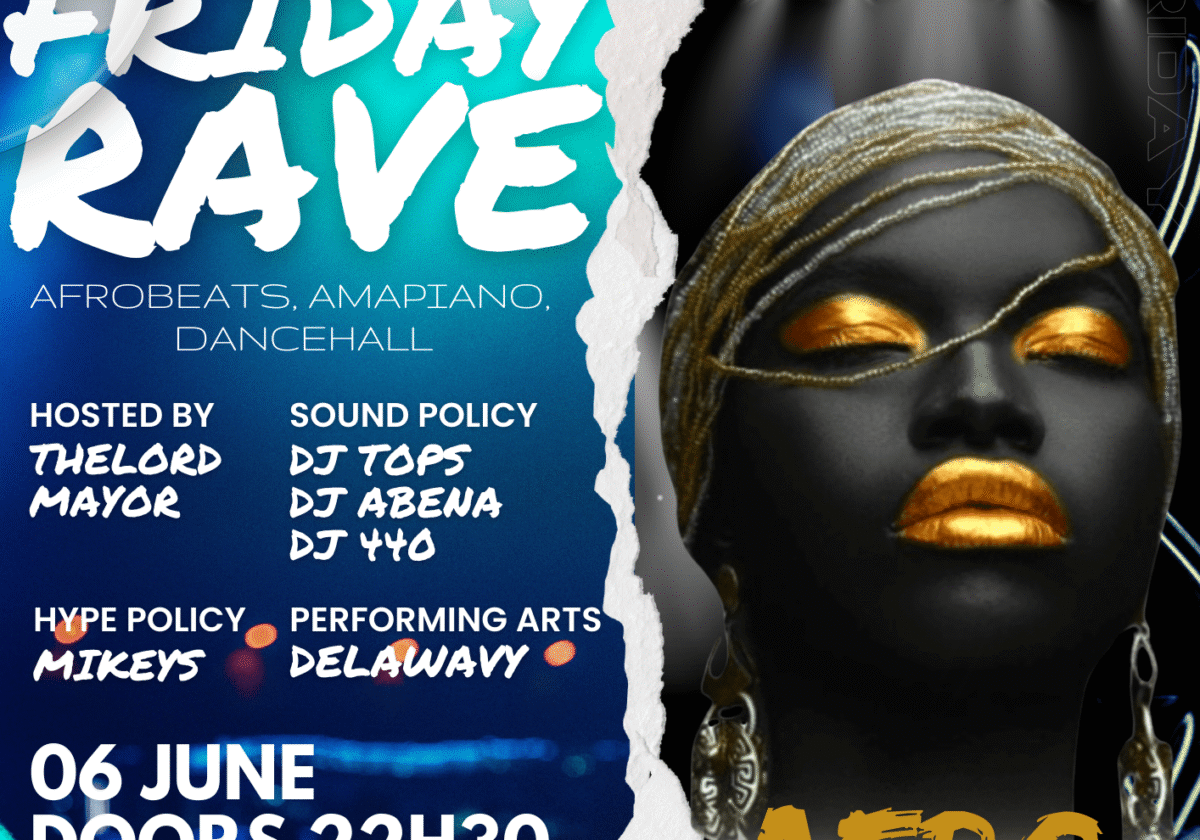 Afro Leisure Friday Rave
