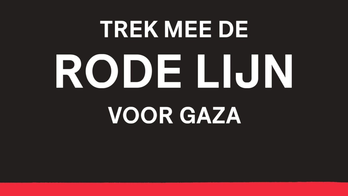 Kavka trekt mee de rode lijn voor Gaza