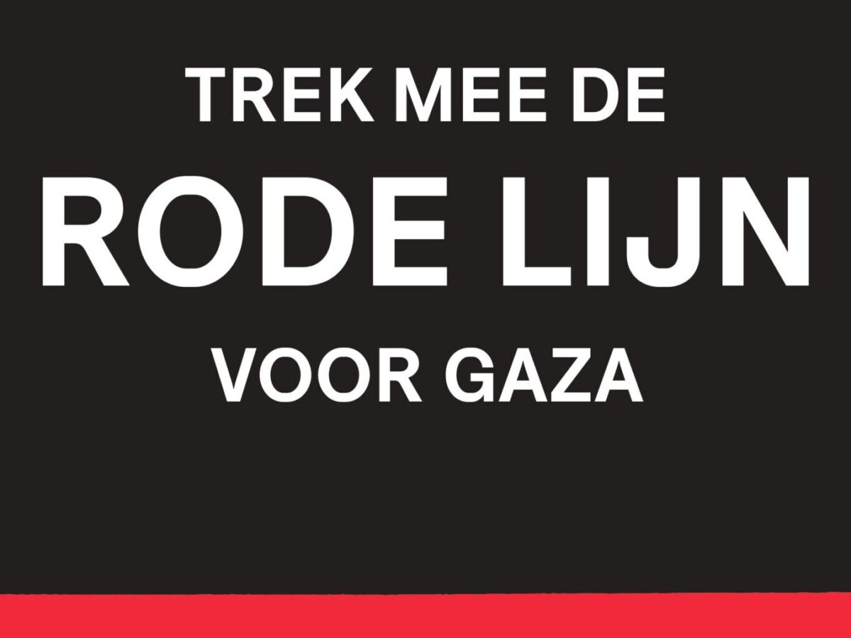 Kavka trekt mee de rode lijn voor Gaza