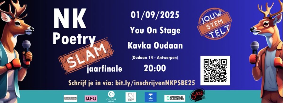 NK POETRY SLAM VOORRONDES BELGISCHE JAARFINALE