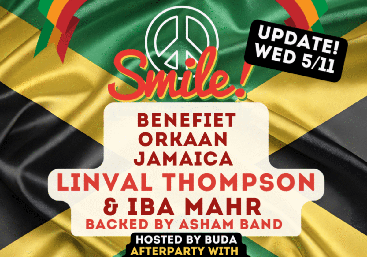 Smile! BenefietOrkaanJamaica – Linval Thompson & Iba Mahr