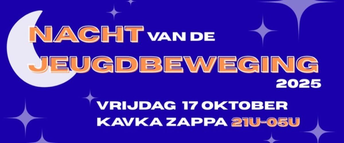Nacht van de Jeugdbeweging 2025