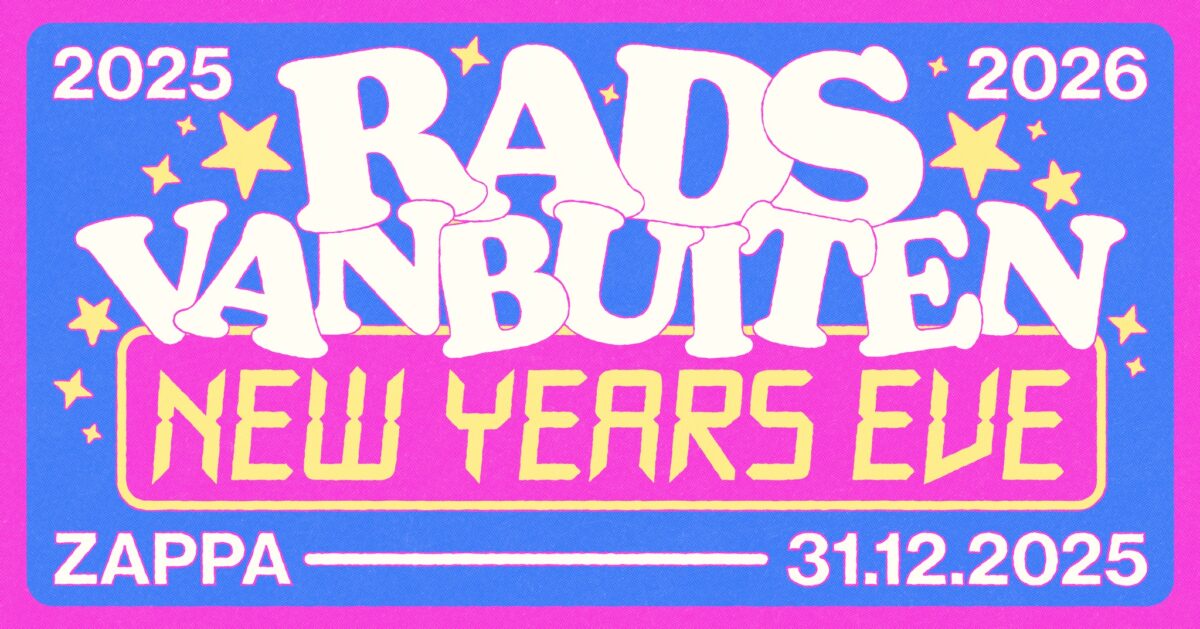 RADS vanbuiten – NYE in Zappa!