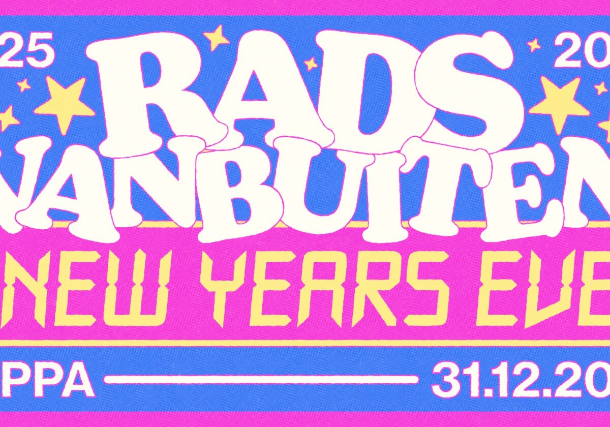 RADS vanbuiten – NYE in Zappa!