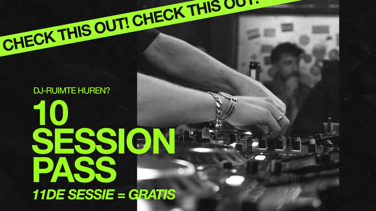 Draai meer, betaal minder: de nieuwe 10-session DJ-kaart