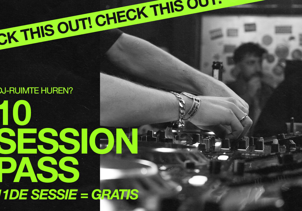 Draai meer, betaal minder: de nieuwe 10-session DJ-kaart